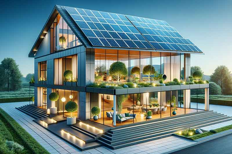 Solvarmeanlæg og arkitektonisk design